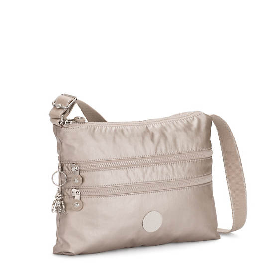 Metal Kipling Alvar Metallic Crossbody Bags | 094315JFS