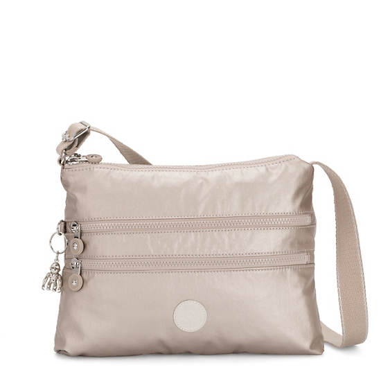 Metal Kipling Alvar Metallic Crossbody Bags | 094315JFS