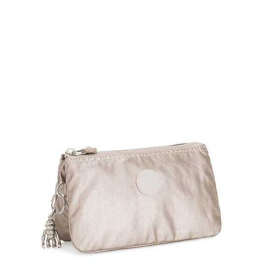 Metal Kipling Creativity Large Metallic Pouches | 368720ZAT