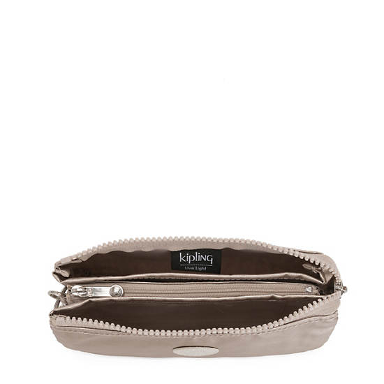 Metal Kipling Creativity Large Metallic Pouches | 368720ZAT