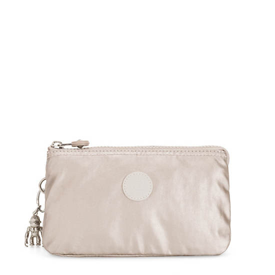 Metal Kipling Creativity Large Metallic Pouches | 368720ZAT