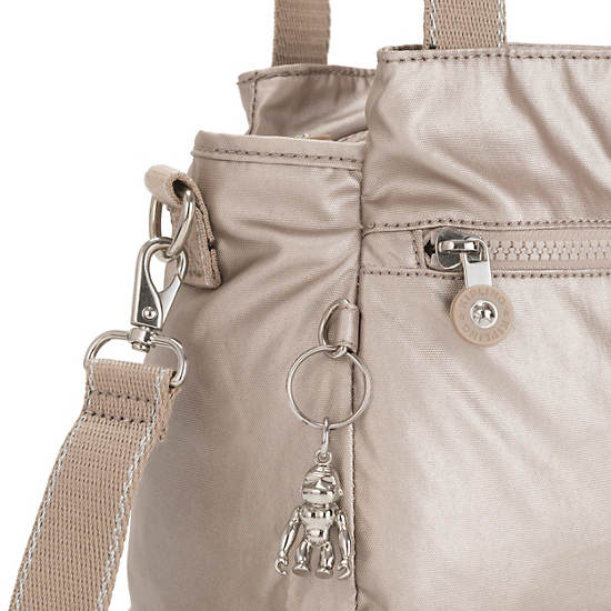 Metal Kipling Elysia Metallic Shoulder Bags | 572986ZMC