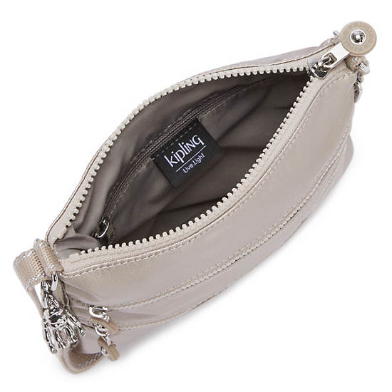 Metal Kipling Keiko Metallic Crossbody Mini Bag | 184635AIW