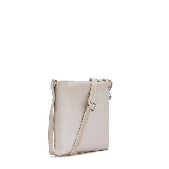 Metal Kipling Keiko Metallic Crossbody Mini Bag | 184635AIW