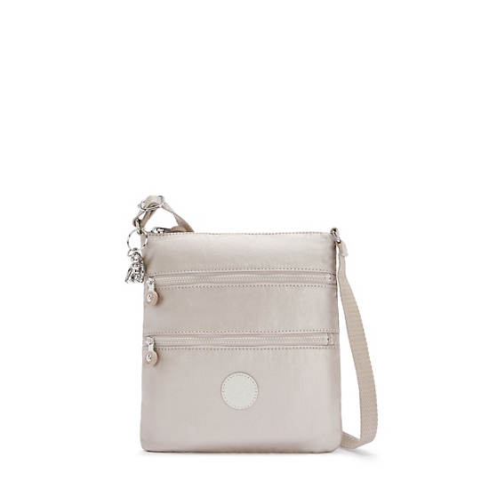 Metal Kipling Keiko Metallic Crossbody Mini Bag | 184635AIW