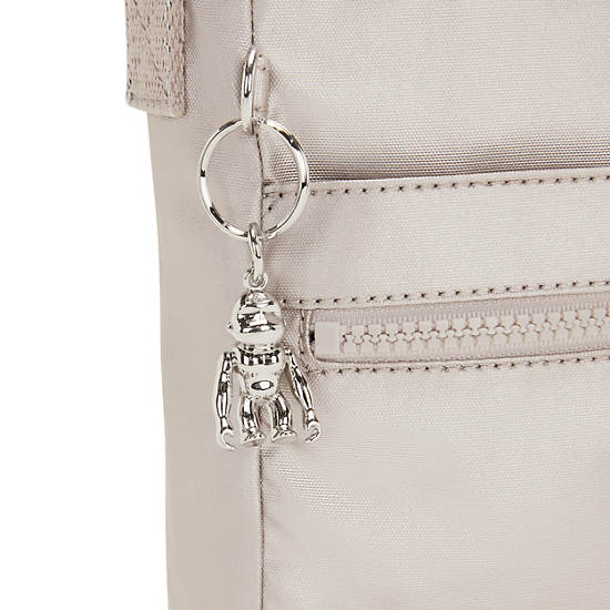 Metal Kipling New Angie Metallic Crossbody Bags | 403697XDH