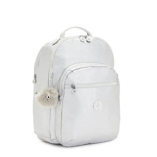 Metal Kipling Seoul Extra Large Metallic 17