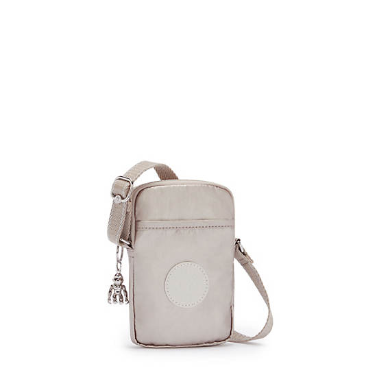 Metal Kipling Tally Metallic Crossbody Phone Bag | 927631OAR