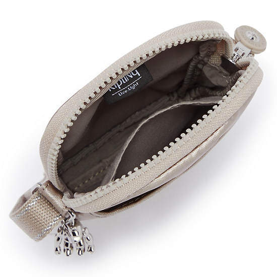 Metal Kipling Tally Metallic Crossbody Phone Bag | 927631OAR