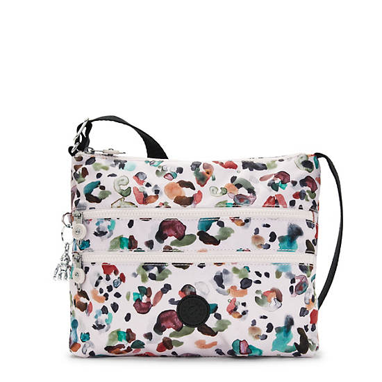 Multicolor Kipling Alvar Printed Crossbody Bags | 716083IDW