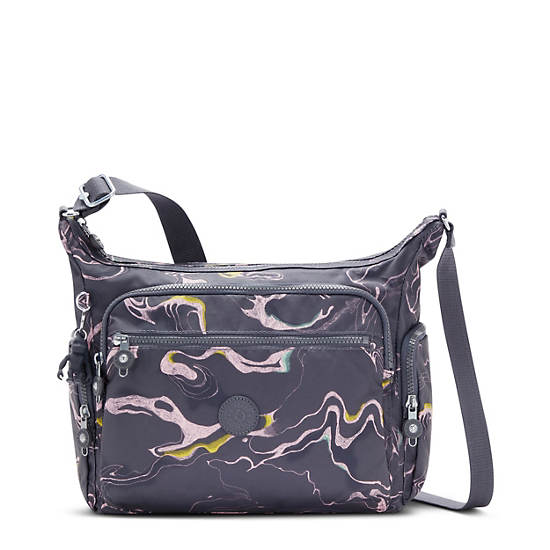 Multicolor Kipling Gabbie Printed Crossbody Bags | 489506JSI