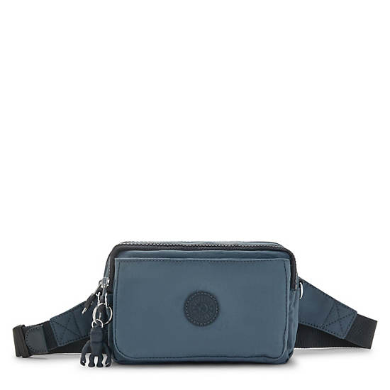 Navy Grey Kipling Abanu Multi Convertible Crossbody Bags | 758904BLJ