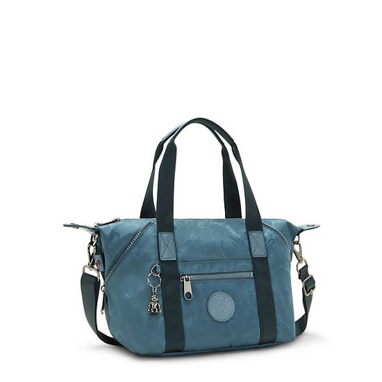 Navy Grey Kipling Art Mini Classic Shoulder Bags | 837540FCZ