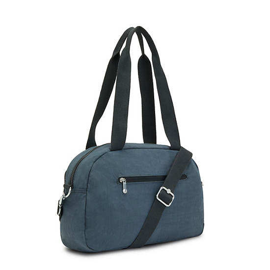 Navy Grey Kipling Cool Defea Shoulder Bags | 409536CMP