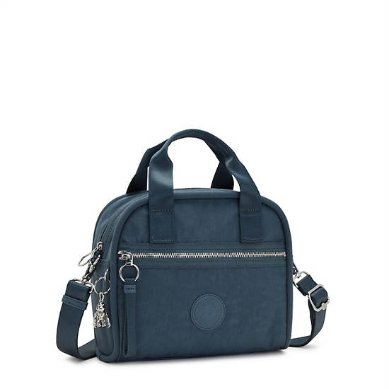 Navy Kipling Hadya Shoulder Bags | 750641AOZ