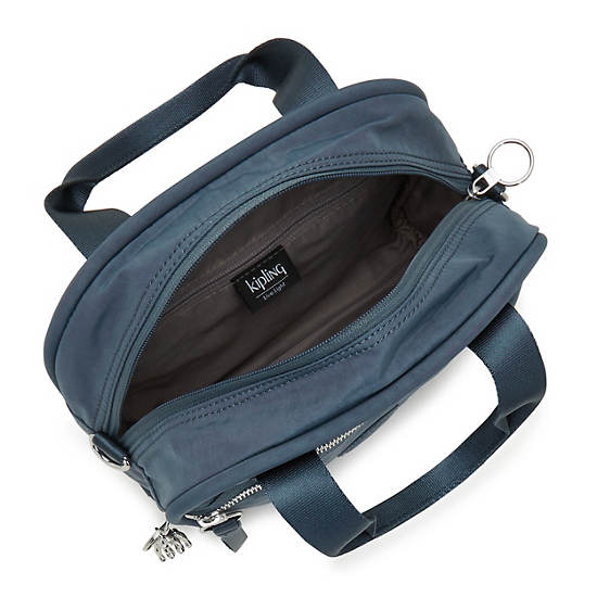 Navy Kipling Hadya Shoulder Bags | 750641AOZ