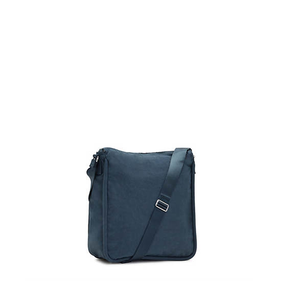 Navy Kipling Oswin Shoulder Bags | 894173XFD