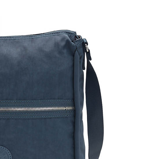 Navy Kipling Oswin Shoulder Bags | 894173XFD