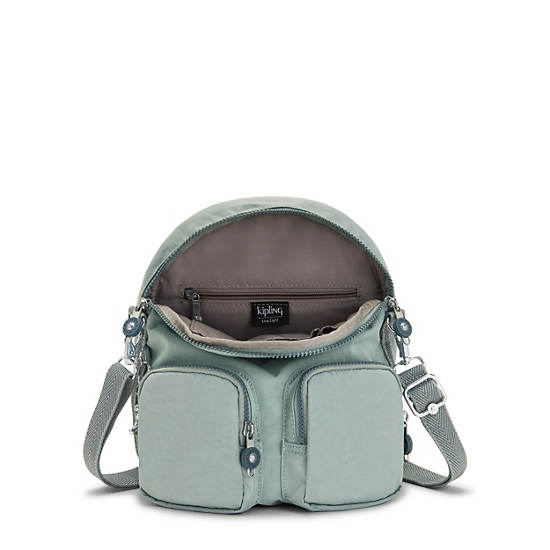 Olive Kipling Firefly Up Convertible Backpacks | 853726KXI