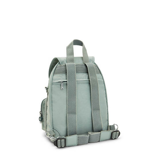 Olive Kipling Firefly Up Convertible Backpacks | 853726KXI