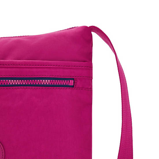 Pink Fuchsia Kipling Arto Crossbody Bags | 432160LCN