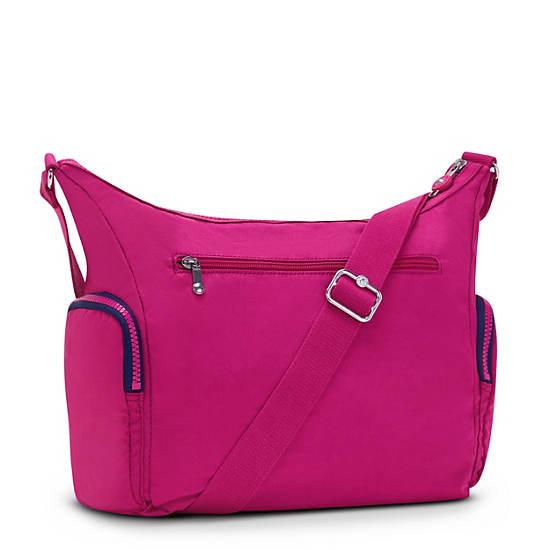 Pink Fuchsia Kipling Gabbie Crossbody Bags | 270943SYB