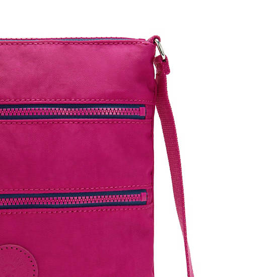 Pink Fuchsia Kipling Keiko Crossbody Mini Bag | 362045ZGQ