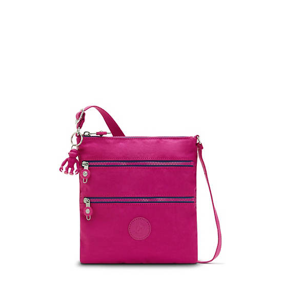 Pink Fuchsia Kipling Keiko Crossbody Mini Bag | 362045ZGQ