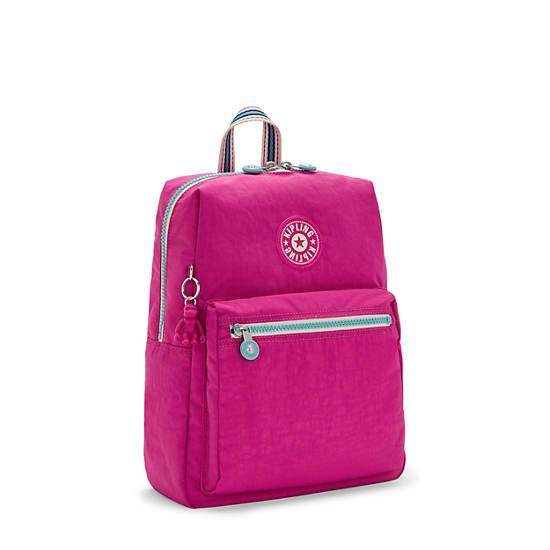 Pink Fuchsia Kipling Rylie Backpacks | 851270YCH