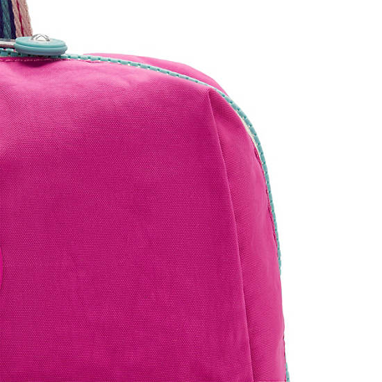 Pink Fuchsia Kipling Rylie Backpacks | 851270YCH