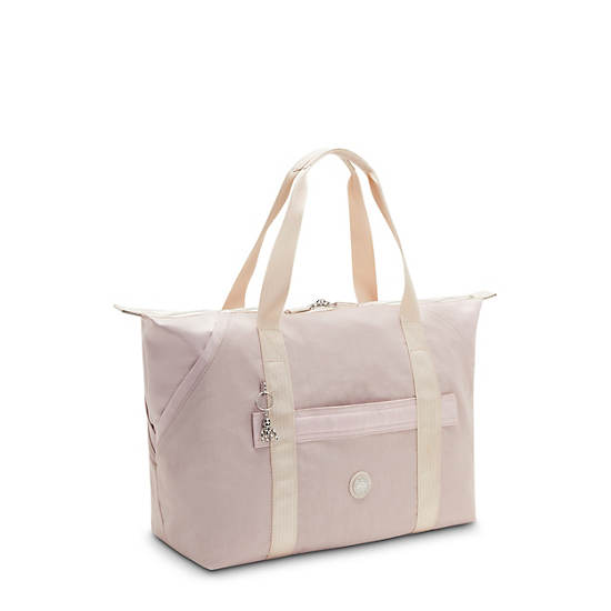 Pink Kipling Art Medium Fashion Tote Bags | 862915TOP