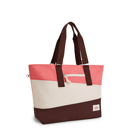 Pink Kipling Jodi M Tote Bags | 215043ZED