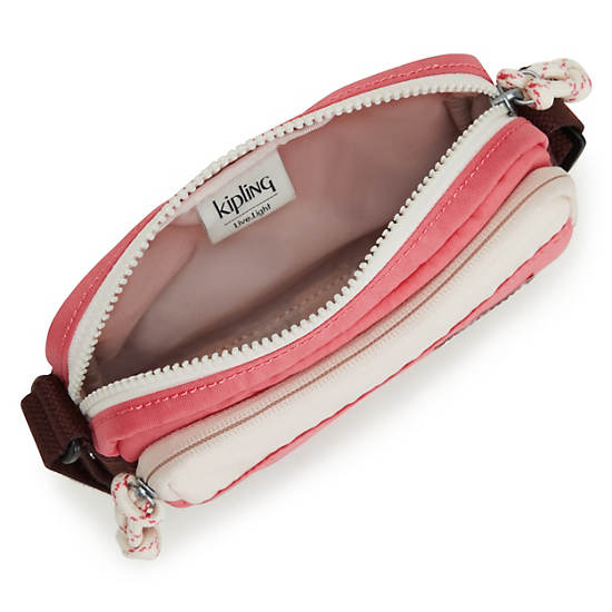 Pink Kipling Sisko Crossbody Bags | 260983NZW