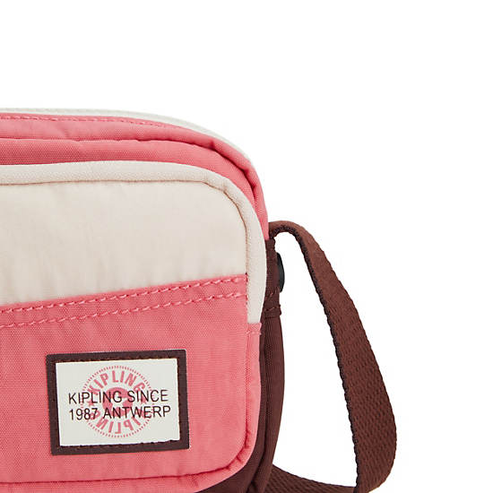 Pink Kipling Sisko Crossbody Bags | 260983NZW