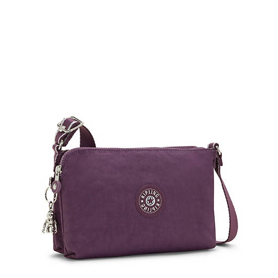 Purple Kipling Boyd Crossbody Bags | 378649WHQ