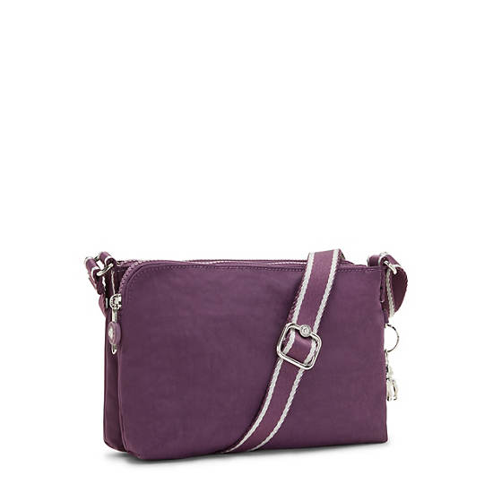 Purple Kipling Boyd Crossbody Bags | 378649WHQ