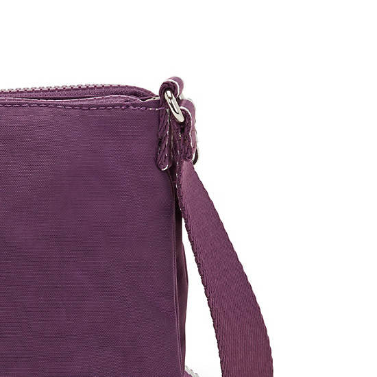 Purple Kipling Boyd Crossbody Bags | 378649WHQ