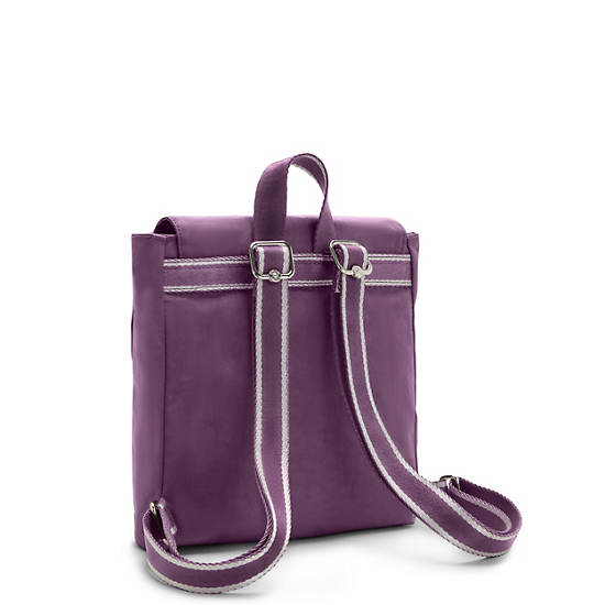 Purple Kipling Dannie Small Backpacks | 530721HMZ