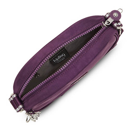 Purple Kipling Gema Crossbody Bags | 396401AVD