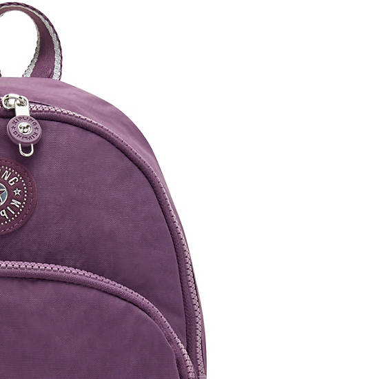 Purple Kipling Paola Small Backpacks | 719560TAY