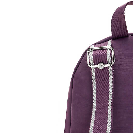 Purple Kipling Paola Small Backpacks | 719560TAY