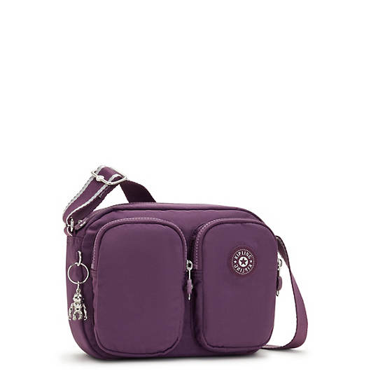 Purple Kipling Patti Crossbody Bags | 837109DLY