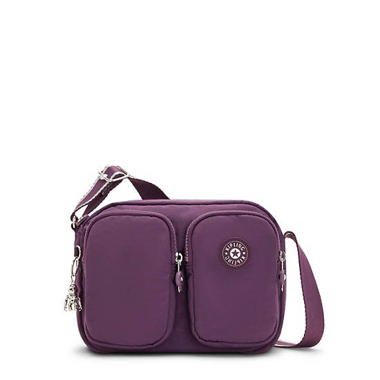 Purple Kipling Patti Crossbody Bags | 837109DLY