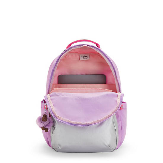 Purple Kipling Seoul Large 15