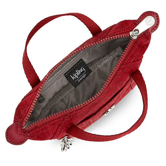 Red Kipling Art Compact Crossbody Bags | 247013JIC