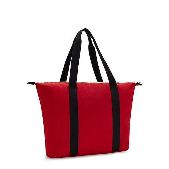 Red Kipling Art Medium Lite Tote Bags | 329184GCU