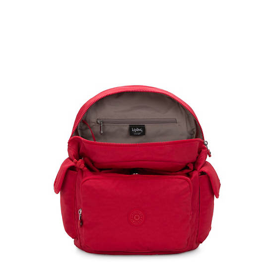 Red Kipling City Pack Backpacks | 348102LBE