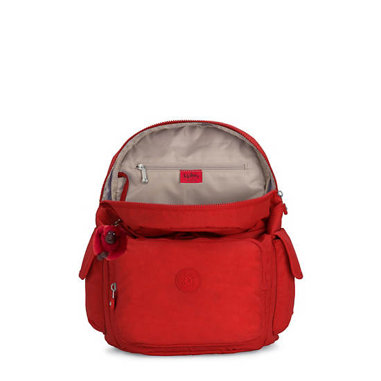 Red Kipling City Pack Backpacks | 348712QDA