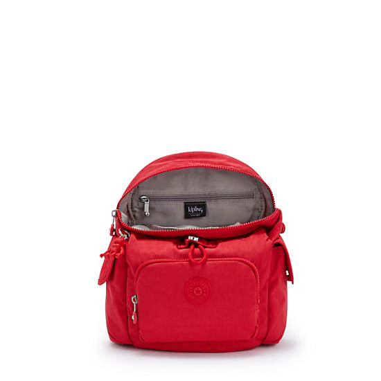 Red Kipling City Pack Mini Backpacks | 081647HCQ