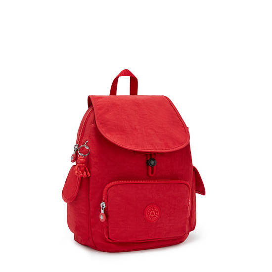 Red Kipling City Pack Small Backpacks | 965374LET